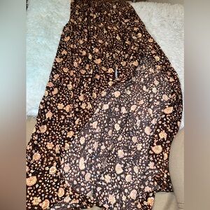 NWT Billa Bong Open Front Wide Leg Pants